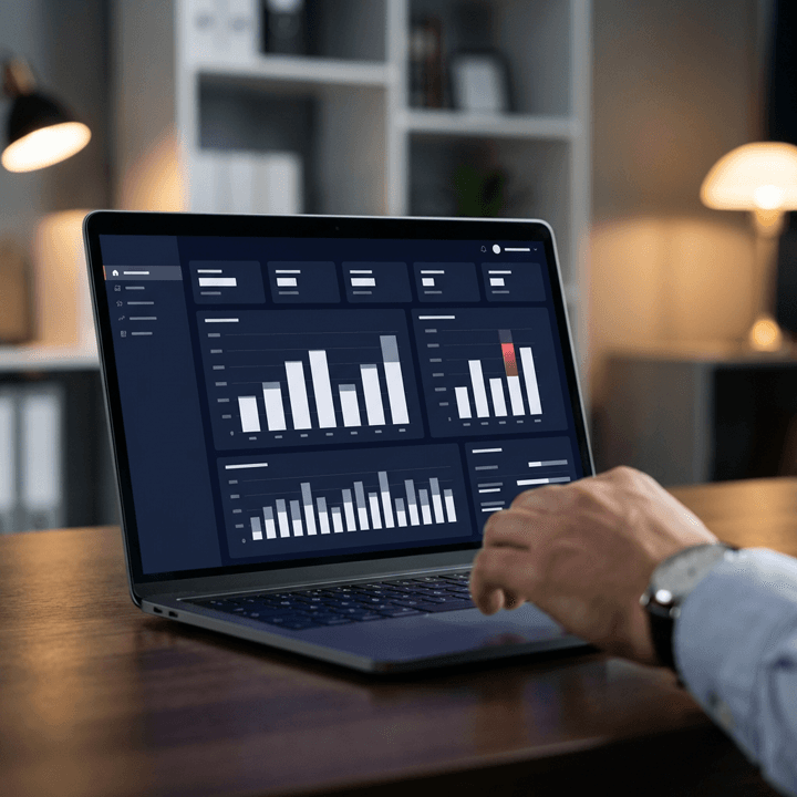 CFO-level financial strategy charts for construction companies